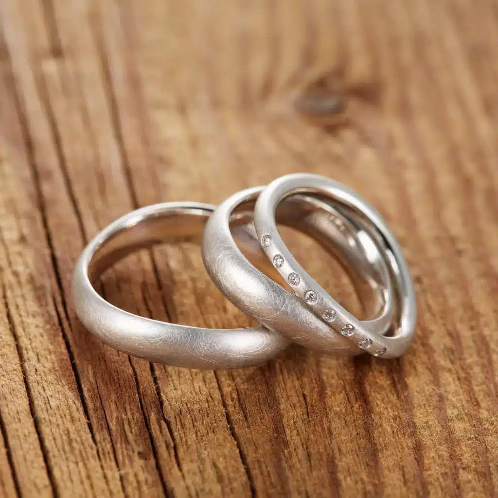 Trauringe aus Platin mit Diamanten – Brune Schmuckmanufaktur.